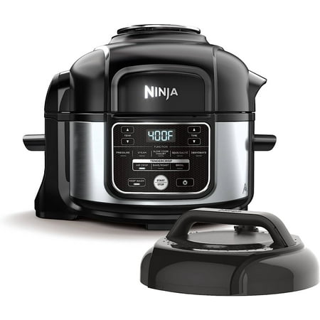 

Certified Refurbished Ninja Foodi Programmable 10-in-1 5-Quart Pressure Cooker Air Fryer FD101