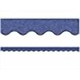 thumbnail image 3 of Teacher Created Resources TCR77030 Dark Blue Glitz Scalloped Border Trim, 3 of 4