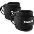 thumbnail image 1 of HSHDLDF DMoose Ankle Straps for Cable Machines for Kickbacks, Glute Workouts, Leg Extensions, Curls, and Hip Abductors for Men and Women, Adjustable Ankle Strap with Double D-Rings and Neoprene Supp, 1 of 6