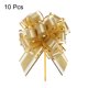 thumbnail image 3 of 10uds 7 Pulgadas Grande Tirar Lazo Regalo Envoltura Lazos Cinta Organza Champagne Oro para Boda Cestas Regalos Navidad Fiesta, 3 of 6