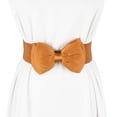 thumbnail image 6 of Decorative Chiffon Bow Belt for Women Stretchy Waistband Elegant Skirt Accessory, 6 of 8