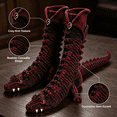 thumbnail image 4 of Halloween 3D Novelty Socks, Halloween Themed 3D LegwearSocks ,Funny 3D Figure Knit  Socks,  Stretch Footwear, Costume Family Matching Socks,Home Wear and Holiday Presents, 4 of 9