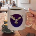 thumbnail image 4 of Barn Owl Flying in Night Sky White Mug, 4 of 4