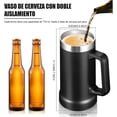 thumbnail image 2 of Tarro Cervecero de Acero Inoxidable (2 Pz), Vasos Térmicos para Bebidas, Material 304, Doble Pared Térmica, Tarro de Cerveza, Tazas para Café., 2 of 4