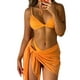 thumbnail image 4 of Txlixc Minifalda para mujeres, falda de playa de color sólido / falda de cintura alta impresa para adultos Txlixc  moda, 4 of 6