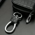 thumbnail image 3 of PEACNNG 1pc Men‘s Car Key Bag  Business Universal Key Storage Bag  Fashion Car Key Protection Case, 3 of 7