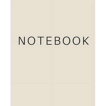 Notebook - Primary Journal : (8 X 10) Writing Journal, 100 Pages, Smooth Matte Cover