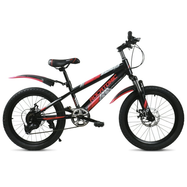 ROCATOMIC | Bicicleta Diamond | Rodada 20 | 7 Velocidades | Frenos de Disco mecánicos LTWOO A2 | Bicicleta de montaña | Infantil Niños Niñas