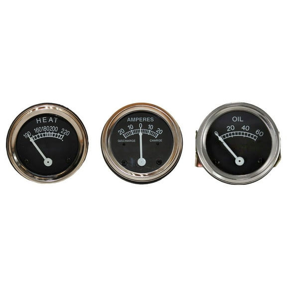 03601AB 3 Piece Gauge Set Fits Case/International Harvester