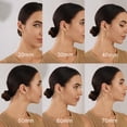 thumbnail image 6 of VEEDOFA Gold Plated Hoop Earrings for Women, 14K Gold Plated, Lightweight Hypoallergenic Earrings 60mm, 6 of 7