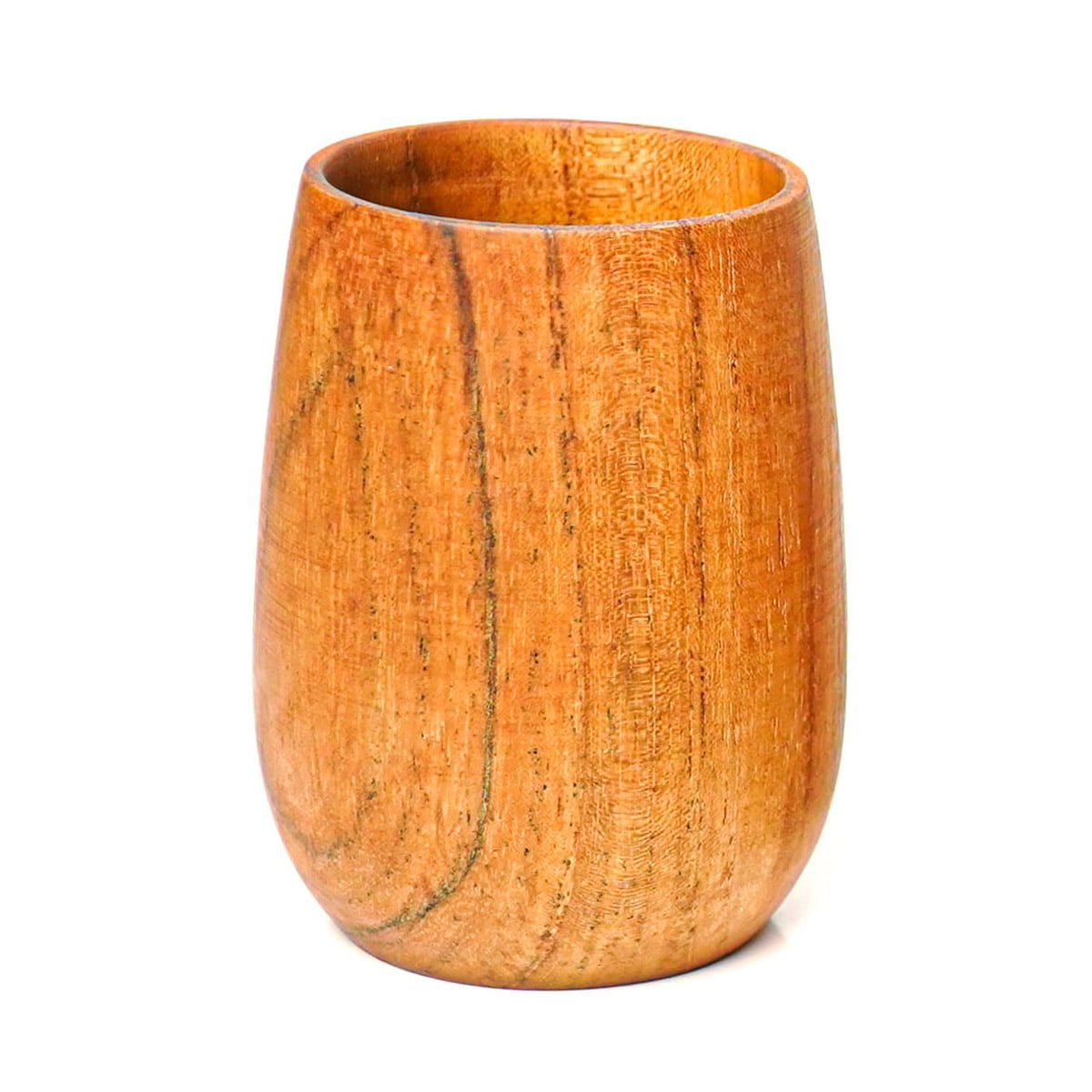 Rounded Teak Wood Cup