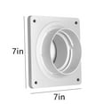 thumbnail image 3 of Juego De Conectores De Conducto De Secadora De Ventilación Para Pared, Ventilador De Escape, Lavadora Secadora Sin Manguera, 3 of 8