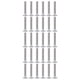 thumbnail image 4 of Pernos de carruaje, 30 piezas Pernos de carruaje Pernos A2‑70 Pernos de carruaje Tornillos Rendimiento inigualable, 4 of 8