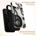 thumbnail image 4 of Graffiti Street Art Phone Case, Airbrush 8-Ball & Playing Card Tattoo Aesthetic Protective Cover for iPhone 16 15 14 13 12 11 Pro Max Plus Mini, 4 of 6