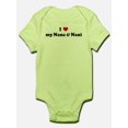 thumbnail image 1 of CafePress - I Love My Nana & Nani Infant Bodysuit - Baby Light Bodysuit, 1 of 1