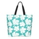 thumbnail image 1 of Balery Vintage Floral Bolsa Tote Estilo Estético con Cremalleras, Bolsa de Hombro, Bolsa de Compras Grande y Plegable, 1 of 8