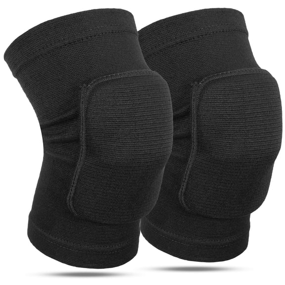 Volleball Knee Pads for Dancer, Soft Breathable Knee Pads for Men Women Kids Knees Protective, Knee Protector Brace for Volleyball Football Dance Yoga Tennis Running Cycling(Black-M)