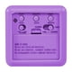 thumbnail image 2 of Reloj Cubo de Silicona Methold Pantalla LCD Grande Violeta, 2 of 6
