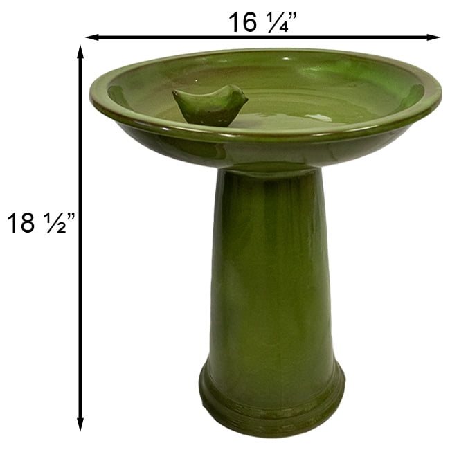 EsschertDesign Pedestal Birdbath