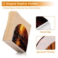 thumbnail image 4 of Bird Lake Flowers Napkin Holder for Table Clear Napkin Stand Paper Holder Acrylic Organizer Dispenser Napkins for Dinner Kitchen Restaurant Room, 4 of 8