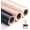 Off White+Black+Pink, variant on White Matte Wrapping Paper,Solid Color Pearly-Lustre Paper,Gift Wrapping Paper,Perfect for Wedding,Valentine's Day,Birthday, Christmas,Baby Shower,DIY Bouquet (17 Inches X 32.8 Feet)