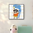 thumbnail image 4 of Set de pintura mural Crayon Shin chan Picture 40 x 40 cm, 4 of 4