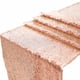 thumbnail image 4 of 2 paquetes de camino de mesa de lentejuelas de oro rosa de 12.0 x 72.0 in, camino de lentejuelas para suministros de fiesta de cumpleaños, decoraciones, bodas, despedidas de soltera, celebraciones, d TUNC Sencillez, 4 of 5