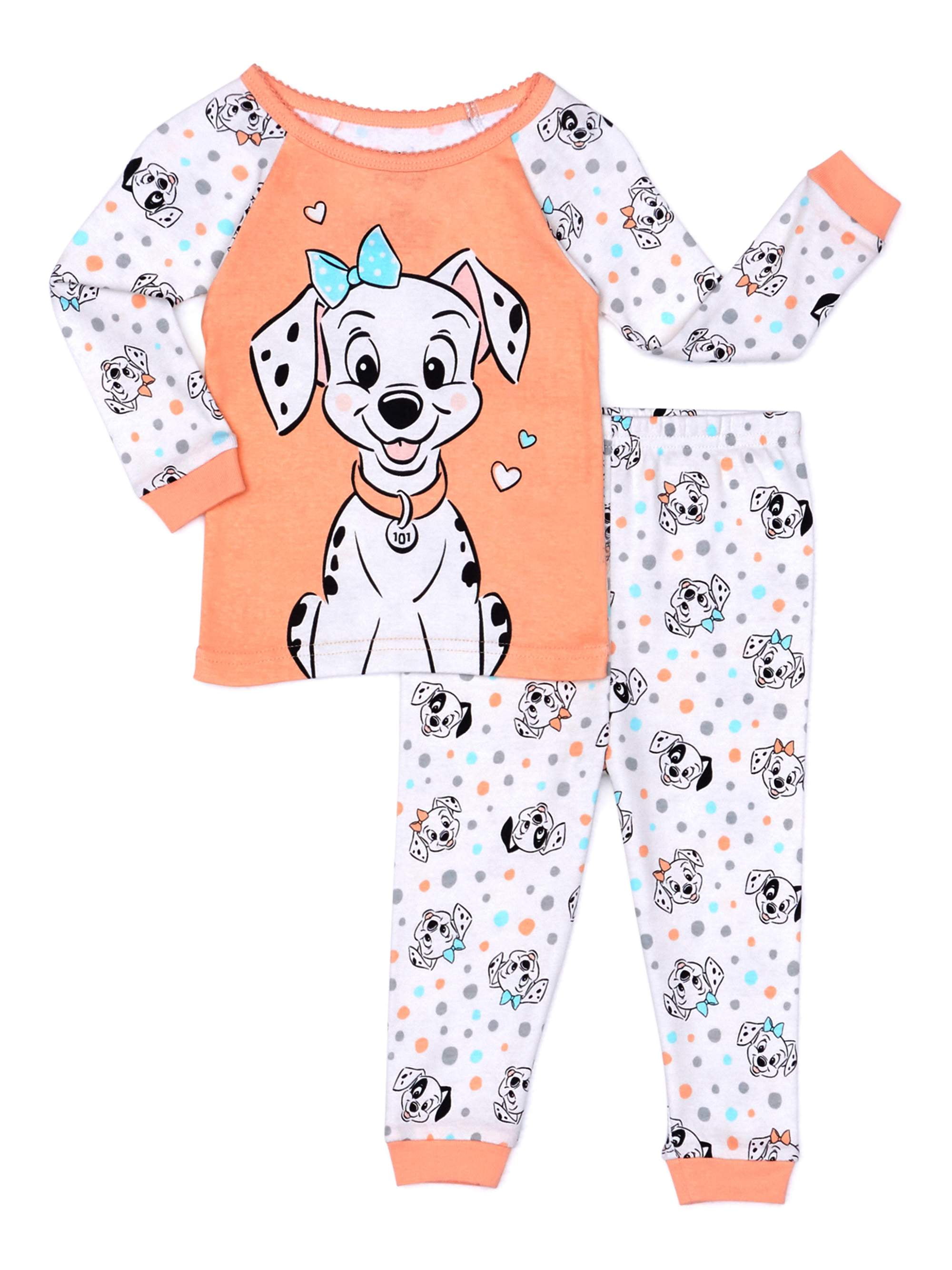 BNWT Baby Girls Disney 101 DALMATIANS Puppy Dog Sleepsuit & Hat Outfit Set 0-3m 