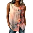 thumbnail image 2 of Fewfanhot Womens Tank Tops Eyelet Loose Casual Summer Tops Crew Neck Basic Sleeveless Shirts Trendy 2026, 2 of 6