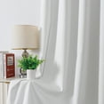thumbnail image 5 of PHOENIGON 100% Blackout Curtains Linen Polyester Grommet Curtain Pair Waterproof Curtain Panel, 5 of 14