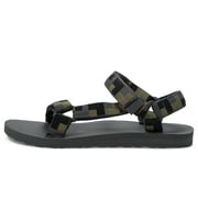 Teva Men's M Original Universal Sandal, Retro Shapes Grey, 9