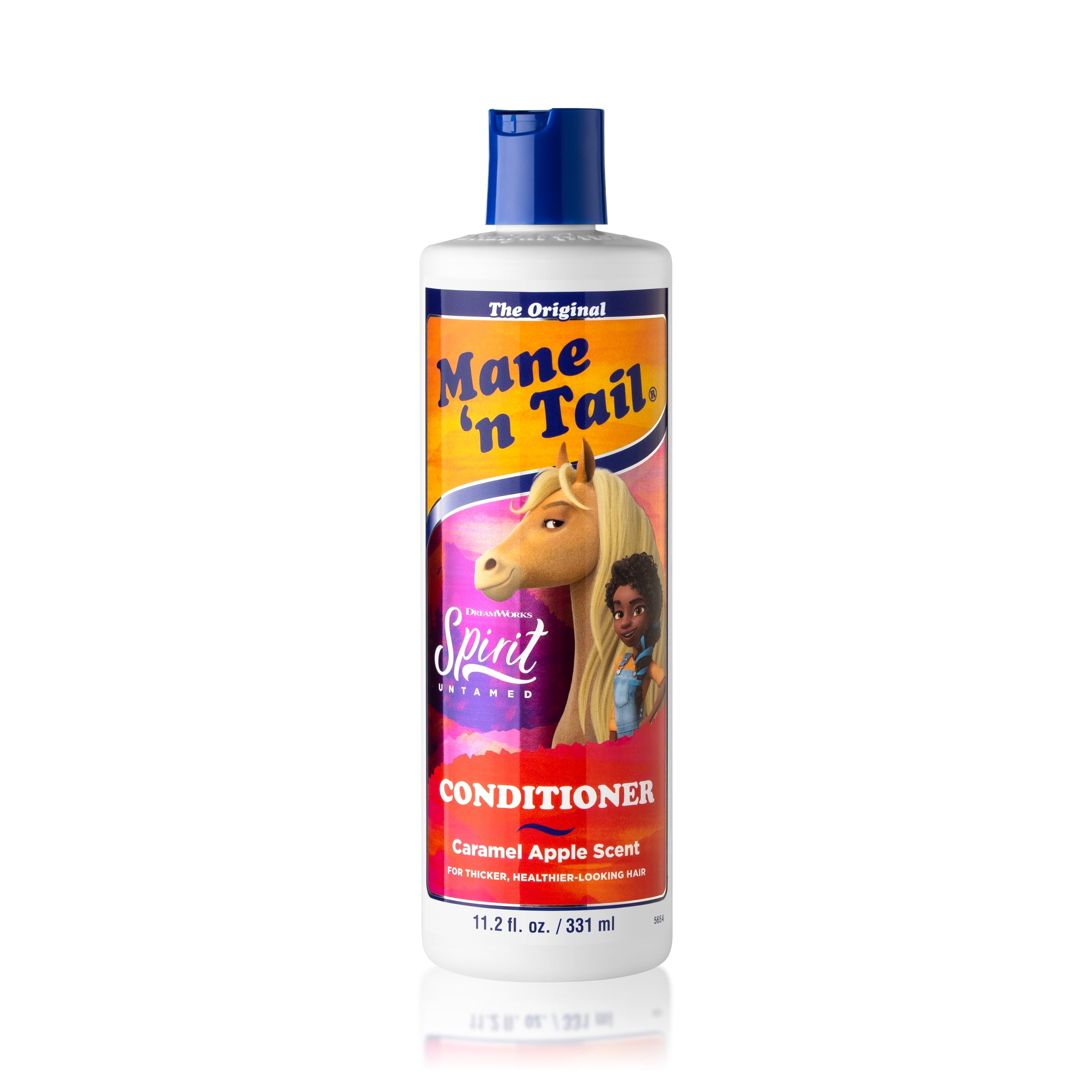 Mane 'n Tail Spirit Untamed Conditioner 11.02 Oz Caramel Apple Scent Gentle, Mild For Every Day Use as a Leave In Conditioner