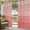 Pink, variant on Sage Green Wooden Grain Outdoor Curtains for Patio Waterproof, Grommet Outdoor Privacy Panels, Farmhouse Vintage Ombre Geometric Weatherproof Outside Curtains for Porch/Cabana 54"Wx84"L, 1 Panel