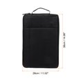 thumbnail image 2 of Unique Bargains 11x15' Laptop Sleeve Case, Oxford Vertical Fit for 15/16' Computer Tablet Briefcase with Handle, Black, 2 of 5