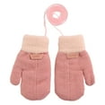thumbnail image 1 of Mitones de invierno para bebés pequeños forrados con guantes de nieve de esquí impermeables y cálidos de lana para niños y niñas924, 1 of 5