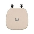 thumbnail image 2 of Accesorios universales para cojines de asiento de coche, protección agradable para la piel, duradero, antideslizante, cómodo y bonito protector de almohadilla para Asiento delantero del oso, 2 of 8