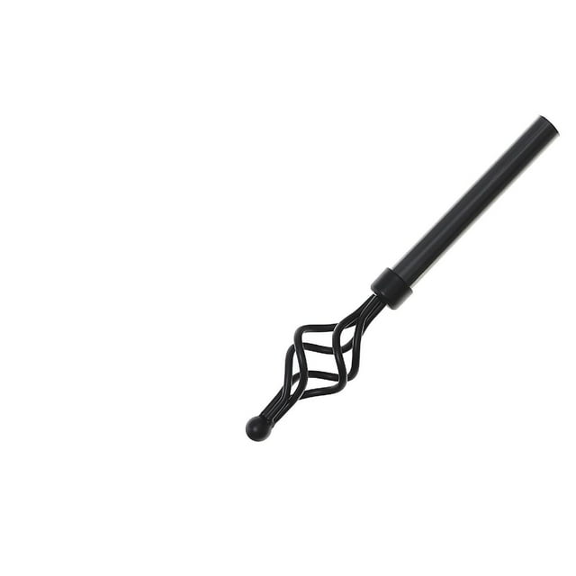 IH Casa Decor 16/19 Mm Metal Drape Polet Urban - Black 28-48