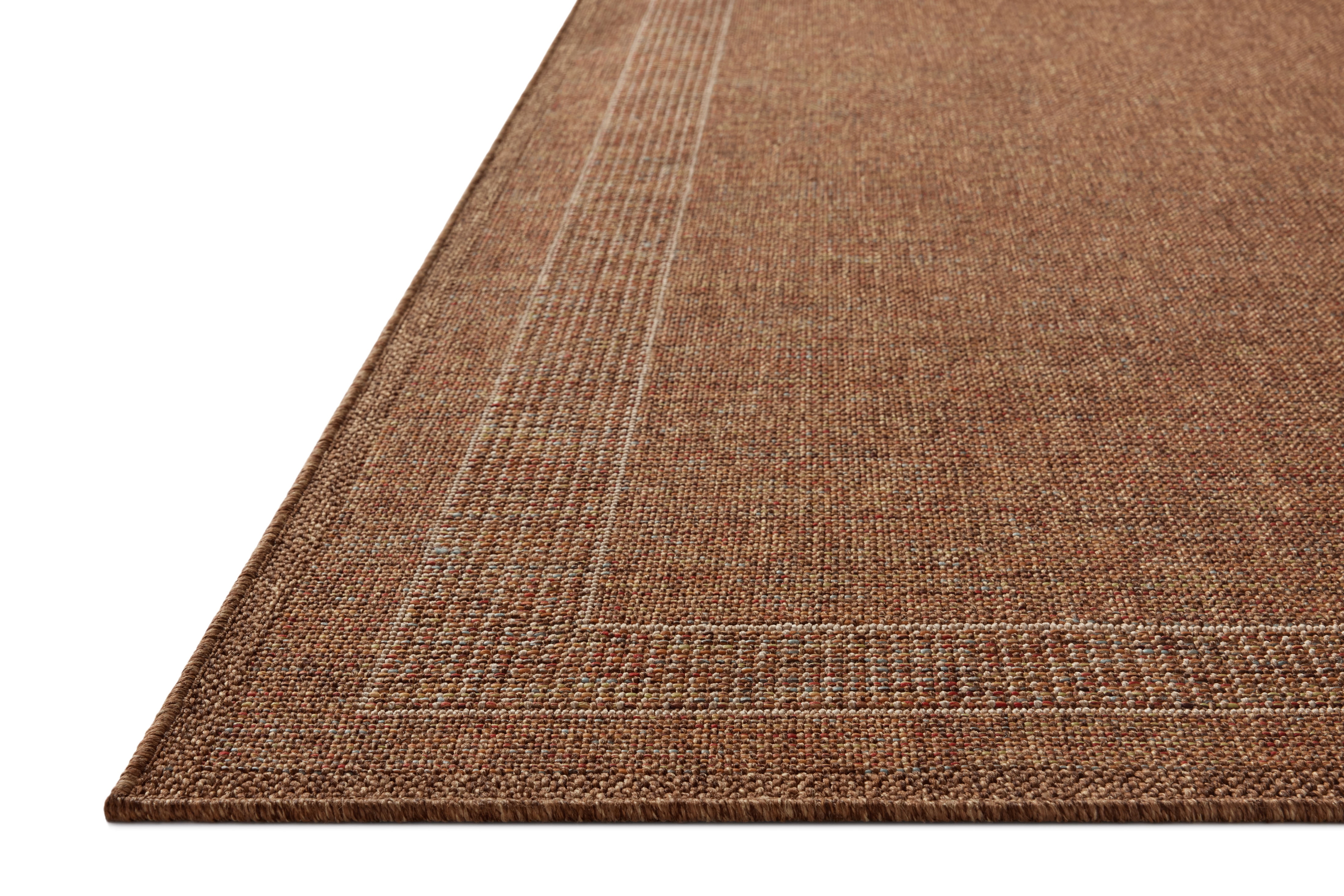Loloi Merrick Cinnamon / Multi 7'-6" x 10' Area Rug