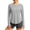 Gray, variant on Cxenplz Women's UPF 50 Sun Shirts Long Sleeve UV Protection Tops Quick Dry Lightweight Soft Rash Guard for Workout Hiking Running