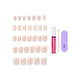 thumbnail image 4 of Kit de Uñas Postizas KISS Core Rosa Real Cortas Squoval 32 Uñas, 4 of 9