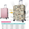 thumbnail image 5 of Dog Bones Paw Protective Luggage Cover â\u201c TSA Approved Suitcase Protector, Personalized Design for Easy Identification, 5 of 6