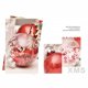 thumbnail image 4 of Moyic 30/34/100 Uds bola de Navidad árbol de Navidad colgante bola de adorno de plástico hogar Oficina vacaciones decoración de Año Nuevo Kits de decoración para fiestas rojo Moyic HA8970-04B, 4 of 6