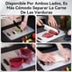 thumbnail image 3 of Juego de 5 Tablas de Picar de Cocina, Cutting Board Acero Inoxidable con Asa, Portátil Fácil Limpiar Doble Cara Tablas para Servir Carne, Pan, Queso, Frutas y Verduras, 3 of 7