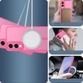 thumbnail image 5 of for Samsung Galaxy S25 Edge Case, Compatible with Mag-Safe, Support Magnetic Car Mount, Shockproof Military-Grade Protection, Magnetic Phone Case for Samsung Galaxy S25 Edge, Rose, 5 of 5