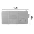 thumbnail image 3 of Fnyoxu Car Visor,Card,Glasses,Zipper, Car Blocker,Mobile Phone ID,Storage Bag, 3 of 7