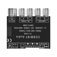 thumbnail image 3 of Módulo de placa amplificadora de audio Bluetooth Yashi S100L 50X2+100W Negro, 3 of 5