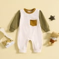 thumbnail image 2 of CAUYDY Baby Boy Gift Newborn Clothes 0 3 6 9 Months 1T 2T Preemie Long Sleeve Sleepwear Fall Winter Infant Boys Romper Toddler Pajamas AG for Sizes 18-24 Months, 2 of 5