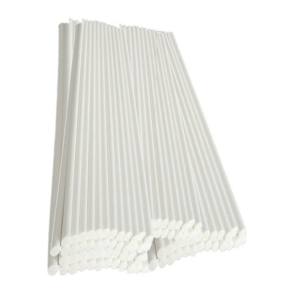 VerPetridure Lollipop Stick Solid Paper Stick Food Grade Cake Stick Chocolate Stick 100PCS Clearance