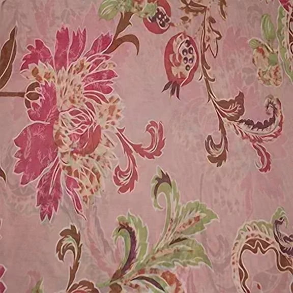 Blush Pink Carnation 60" Wide Poly Spandex Sheer Lace Power Mesh Fabric-Breathable for Sewing Apparel, Clothing, Activewear, Headbands, Accessories, Decorations, and DIY Projects.