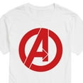 thumbnail image 3 of Marvel The Avengers - A Logo - Adult Short Sleeve Graphic T-Shirt, 3 of 5